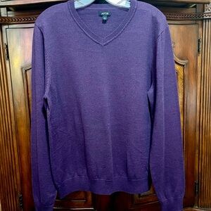 Apt. 9 Men's Deep Purple V-Neck Sweater